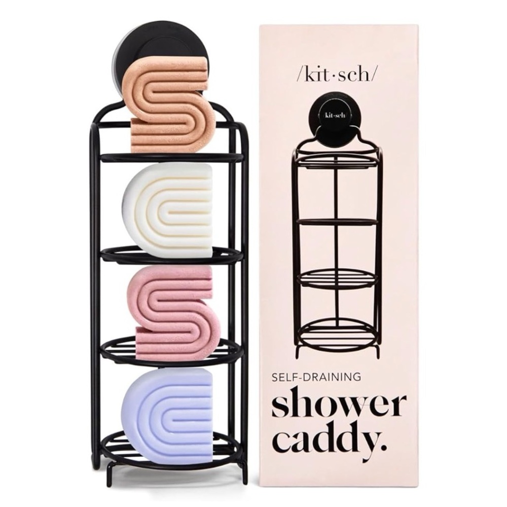 Kitsch Self-Draining Shower Caddy